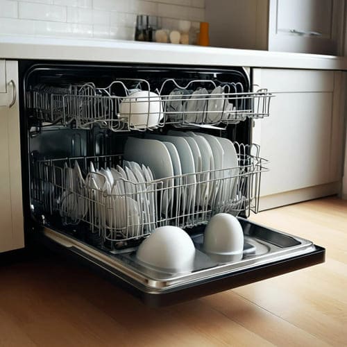На кухни стоит посудомоечная машина пример  