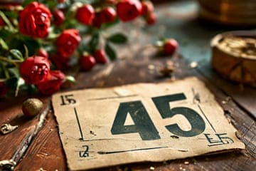 Картинка 45 лет