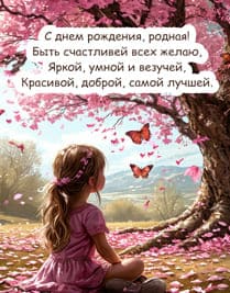 девочка сидит у дерева