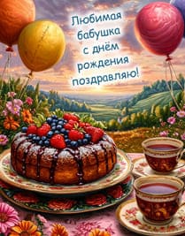 пирог на природе