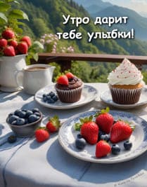 ягоды завтрак