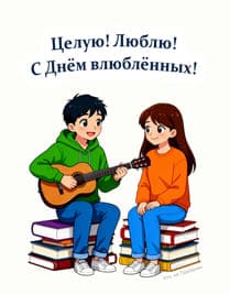 девочка и парень