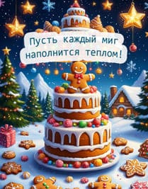 сладости на рождество