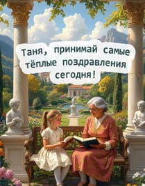 бабушка и девочка