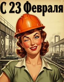 Девушка в каске