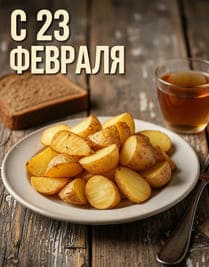 Картошка чай хлеб