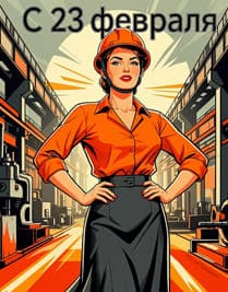 Завод девушка